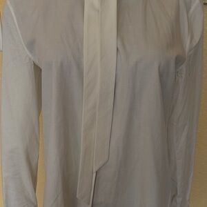 COACH WOMEN'S LONG SLEEVED WHITE SHIRT SIZE 6